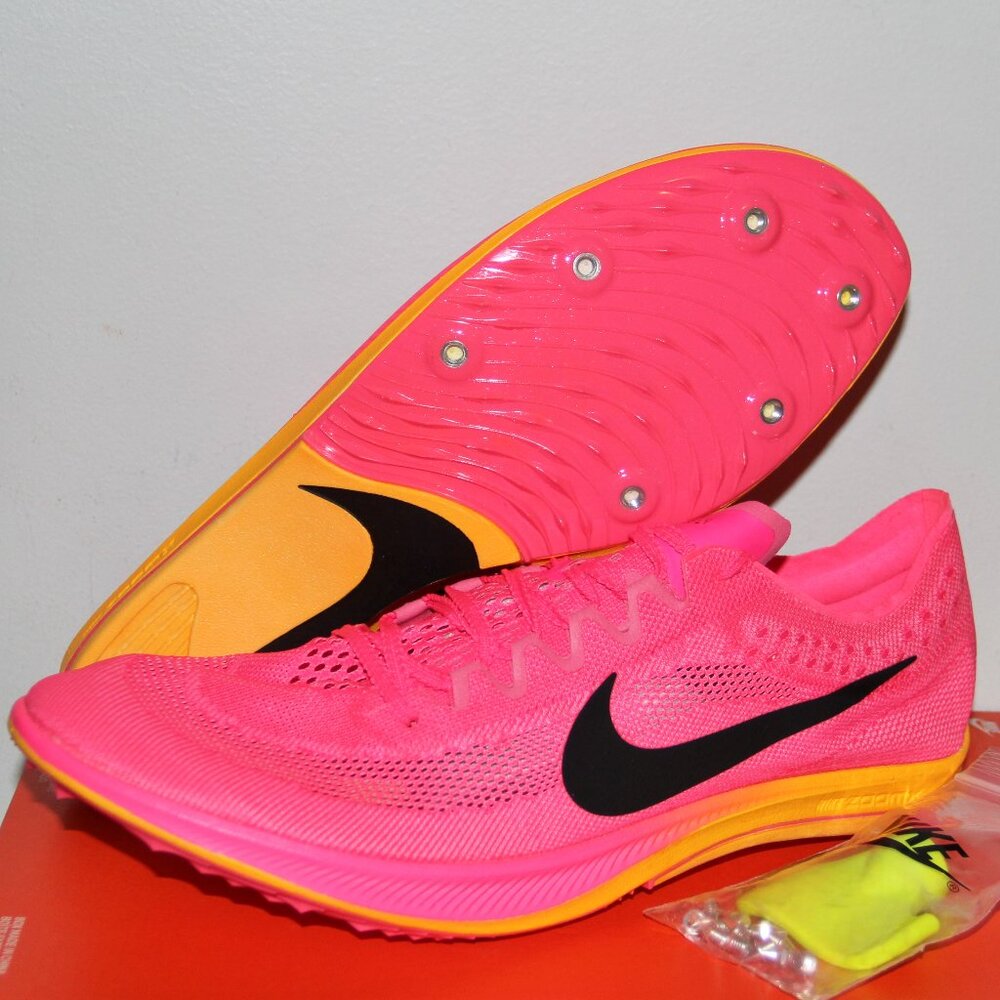Nike ZoomX Dragonfly Track Spikes Mens 13 Hyper Pink Orange